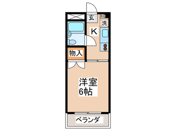 ニューハイム井上の物件間取画像